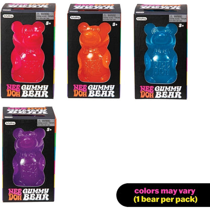 NeeDoh Gummy Bear – Jelly Sensory Toy – 3.5”